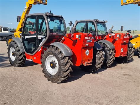 Adowarka Teleskopowa Manitou R Nowe Opony Jcb M Rogalin