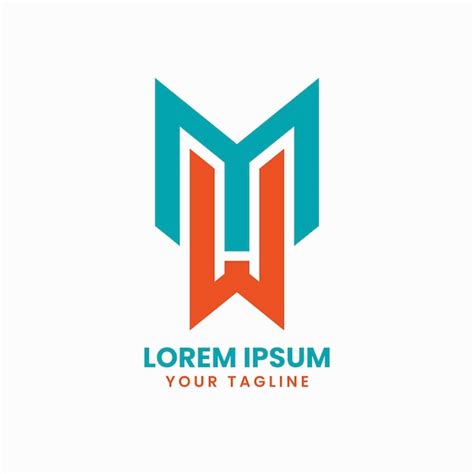 Plantilla De Logotipo Creativo De Letra M Vector Premium