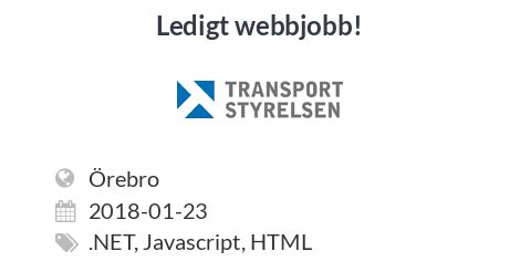 Ledigt Jobb Mjukvaruarkitekt Till Transportstyrelsen