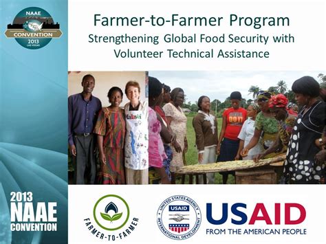 Farmer To Farmer Program Strengthening Global Food Security With