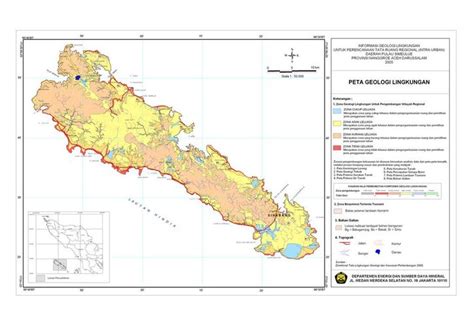 Peta Geologi Lingkungan Simeuleu Katalog Peta Banda Aceh The Best