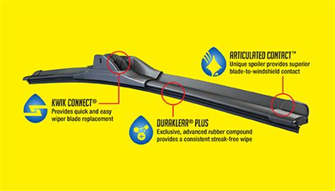 Contour Premium Beam Wiper Blades Windshield Wiper Blades Anco Wiper