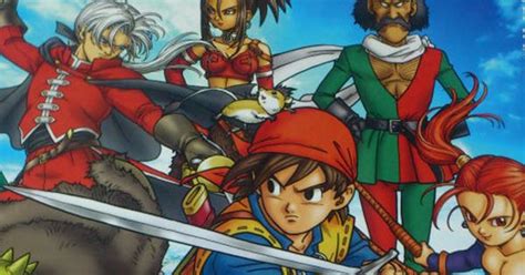 P Ster Muestra A Los Personajes De Dragon Quest Viii Ds Levelup