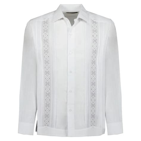 Guayabera Lino Flame Caballero Armando M L Blanco Chatr