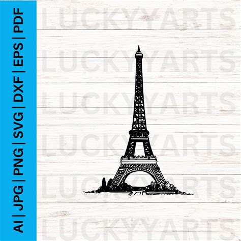 Buy Eiffel Tower Svg Eiffel Svg Tower Svg Paris Svg Eiffel Tower