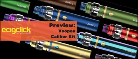 Voopoo Caliber Vape Pen Kit Preview Pocket Rocket Ecigclick