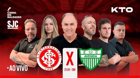 AO VIVO SUPER JORNADA COLORADA KTO INTER X AVENIDA CAMPEONATO