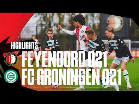 Samenvatting Feyenoord O21 FC Groningen O21 FR12 Nl