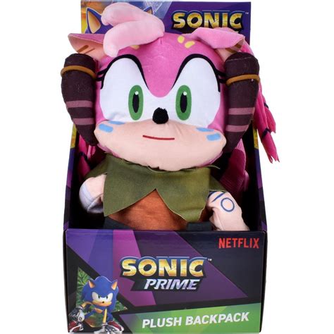 Ripley PELUCHE MOCHILA SONIC DE 30 CMS AMY ROSE