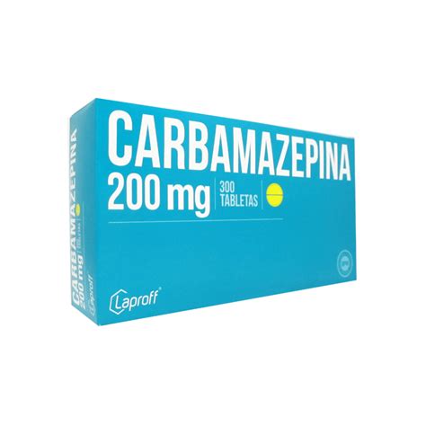 Carbamazepina 200 Mg Laproff Blíster X 10 Tabletas Droguería Alameda Sur