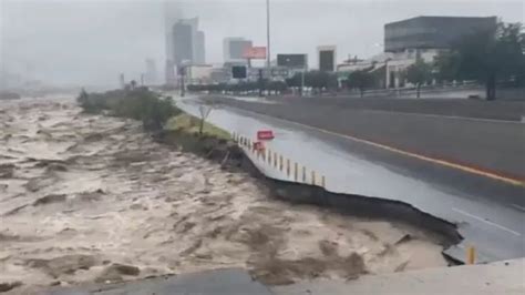 Mexican State Of Nuevo Leon Declares A State Of Emergency After The Passage Of Cyclone Alberto