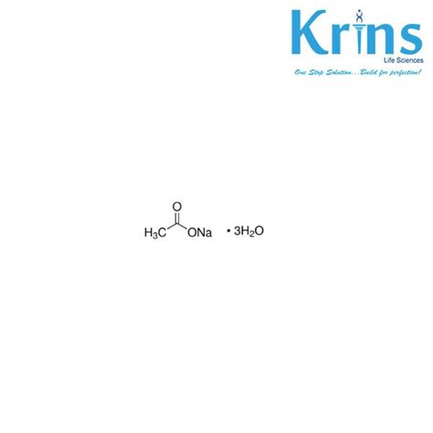 Sodium Acetate Trihydrate For Molecular Biology Krins Life