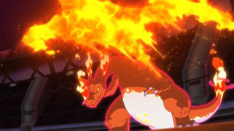 File Leon Charizard G Max Wildfire Png Bulbapedia The Community