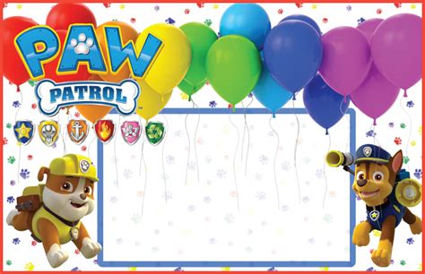 Paw Patrol Entra en acción Ideas para fiesta de cumpleaños