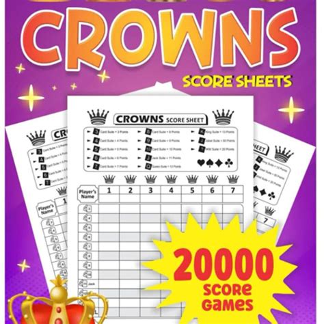 PDF Ebook Crowns Score Sheets Crowns Score Book With 130 Pages