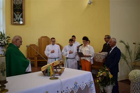 Pożegnanie ks proboszcza Jacka Czerkasa 13 08 2023 Parafia