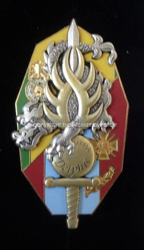 France: Legion Etrangere, Enamelled Promotion insignia”Garde DELPHIS ...