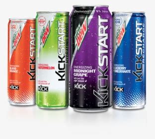 Mountain Dew Kickstart Flavors, HD Png Download - kindpng