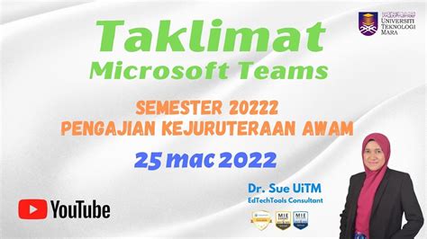 Taklimat Microsoft Teams Untuk Pelajar Baru Ec Youtube