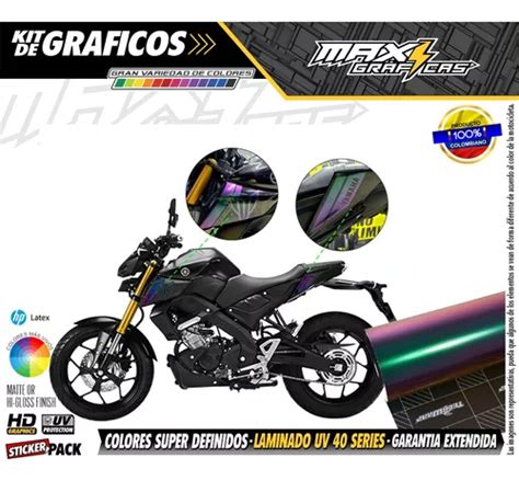 Calcomanias Yamaha Mt 15 Personalizadas Cuotas sin interés