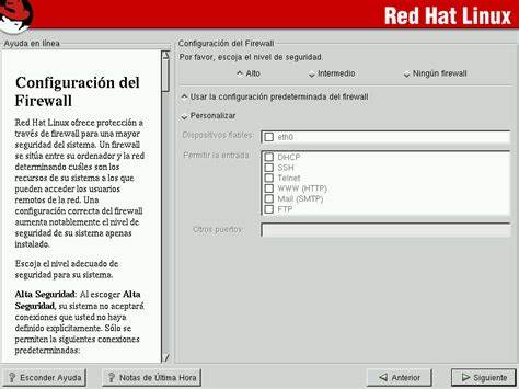 Configuración Del Firewall