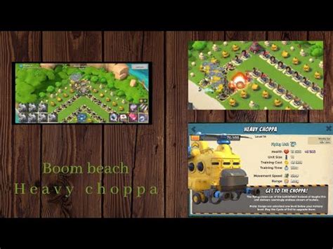 Heavy Choppa Boom Beach YouTube