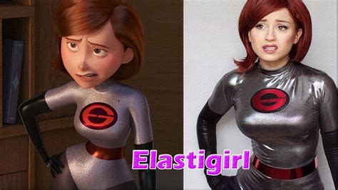 Incredibles 2 In Real Life Mr Incredible Elastigirl Violet Dash