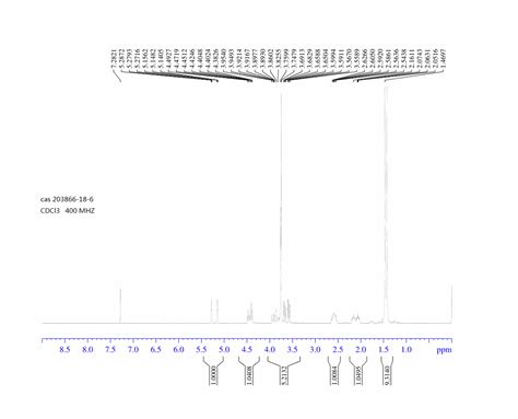 Boc Trans Fluoro L Proline Methyl Ester H Nmr