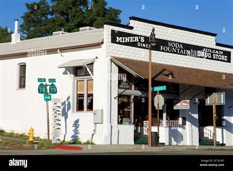 Miners Diner On Main Street Julian San Diego County California Usa