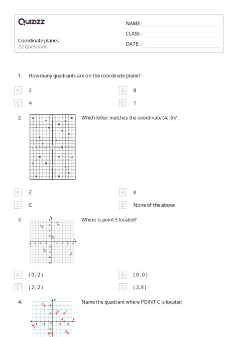 Grid Worksheets Worksheets Library