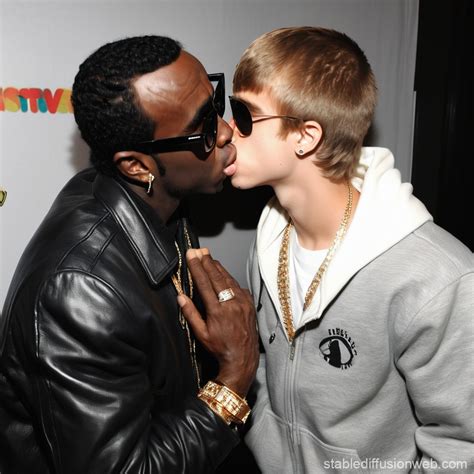 P Diddy Kissing Justin Bieber Prompts Stable Diffusion Online