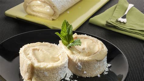 Receta De Brazo Gitano Relleno De Crema Pastelera Joseba Argui Ano