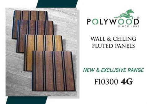 Louver Panel Polywood PVC Walll Fluted Louvers Panel Manufacturer