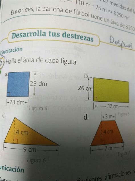 Halla El Area De Cada Figura Ayuda Plis Es Para Hoy Brainly Lat