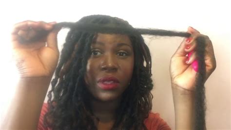 Goddess Locs Tutorial Crochet Method No Cornrows Youtube