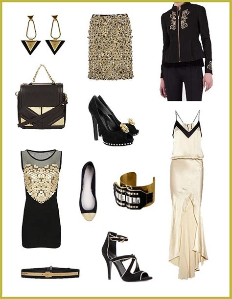 Looks De Fiesta Apuesta Por El Black Gold Para Brillar Esta Navidad