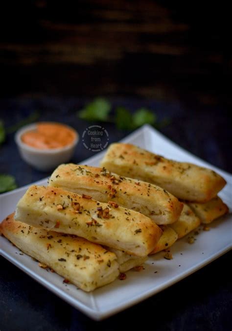 Garlic Bread Sticks | Cooking From Heart