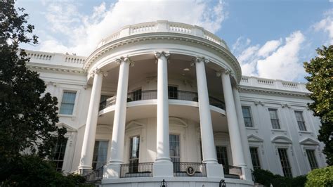 White House Locked Down After Vehicle Hit Security Barrier Itv News