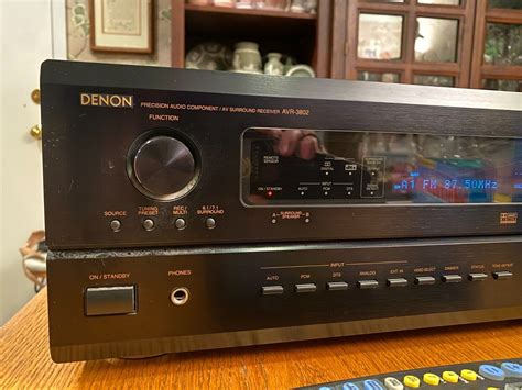 Denon AVR 3802 AV Surround Receiver Amplifier 7 1 Channel Included