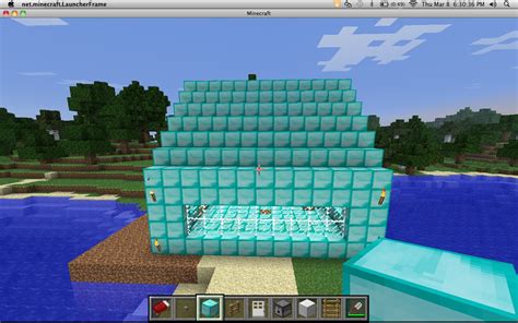 diamond house Minecraft Map