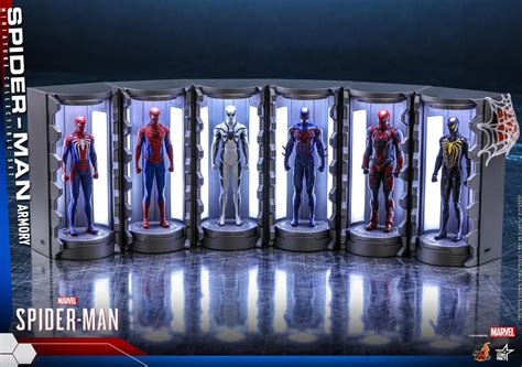 Hot Toys Marvels Spider Man Spider Man Armory Miniature