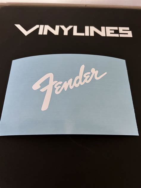 Fender Guitarl Logo Decal