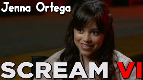 Jenna Ortega Interview About Scream 6 March 10 Release Youtube