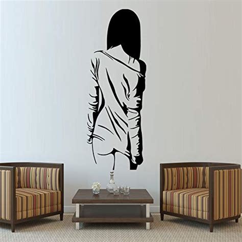 Buy GADGETS WRAP Sexy Lady Naked Body Abstract Wall Art Decals For Women Girls Bedroom Modern