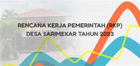 Dokumen Rkp Desa Sarimekar Tahun 2023 Website Desa Sarimekar