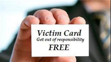 Women Playing Victim Card