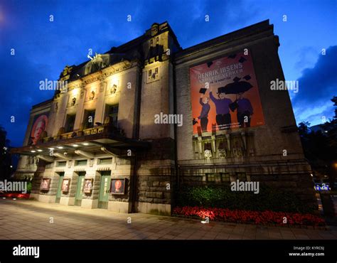 The National Stage Den Nationale Scene Bergen Norway Stock Photo