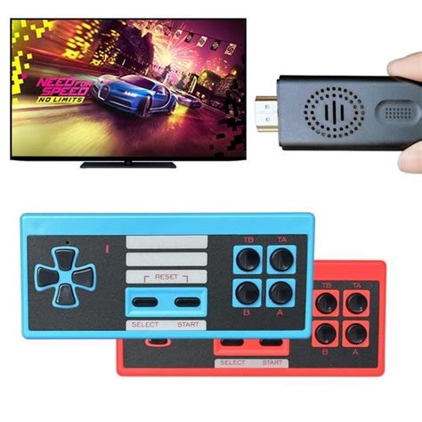 M Mini Console De Jeu Vid O Portable Sans Fil Avec Sortie Hdmi