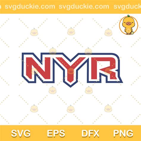 New York Rangers NYR Logo Vintage SVG New York Rangers