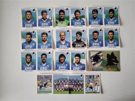 Sampdoria Panini Calciatori Figurine Squadra Completa Serie A